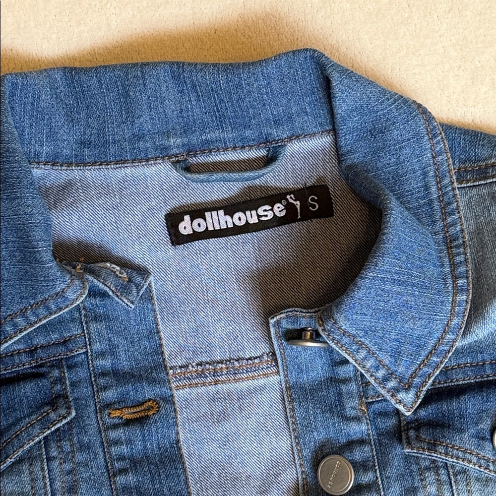 Dollhouse Small Blue Denim Jacket - Picture 2 of 6